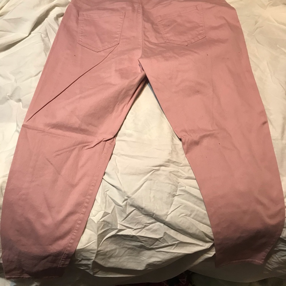 Pink jeans